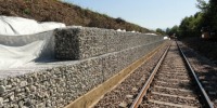 Gabbioni protezione ferrovie